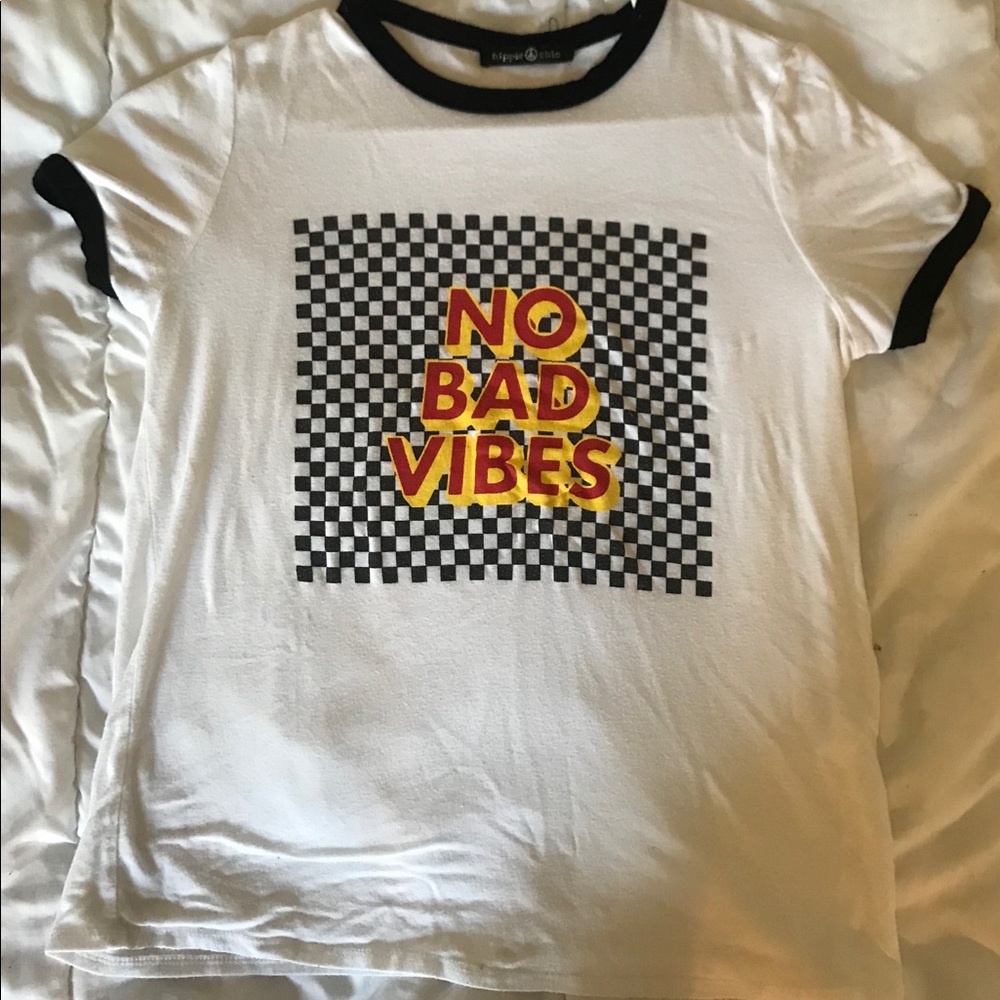 Hippy Chic ‘No bad vibes’ Shirt